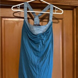 Teal Columbia built in bra tank